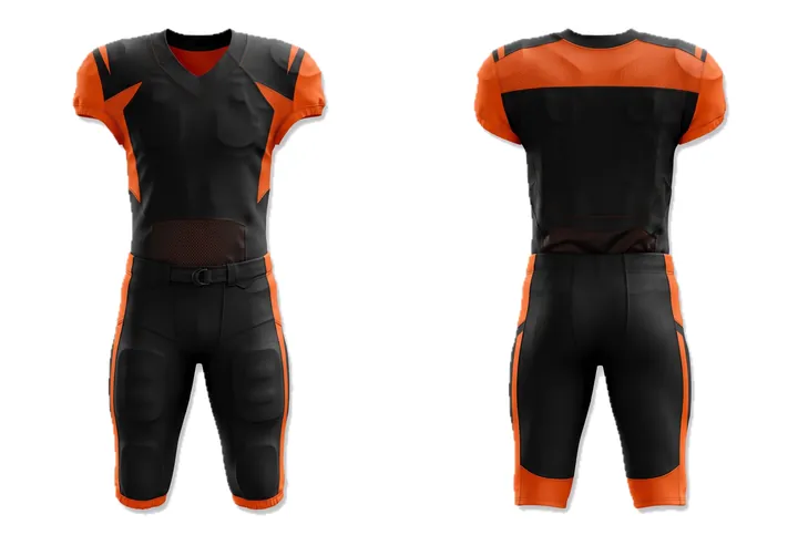 Number panel Tonal American Football teamwear design