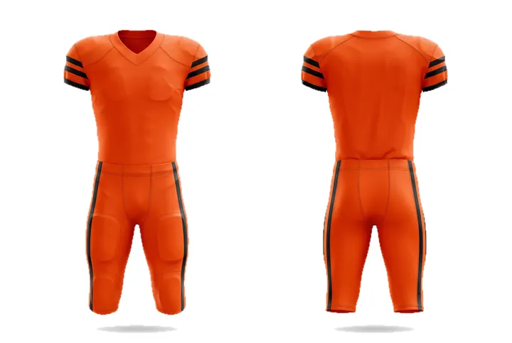 Topographic Sleeve stripe American Football teamwear design
