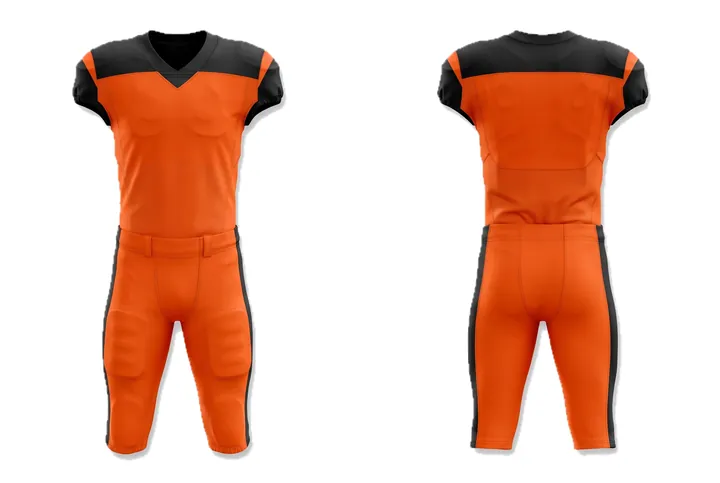 Yoke and stripe American Football teamwear design