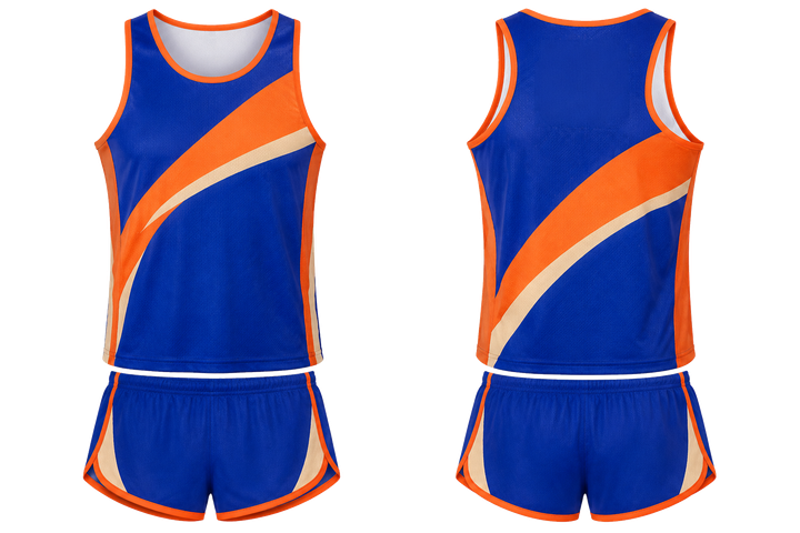 Cobalt Split Sash Geometry Athletics Race Kit Athletics teamwear design