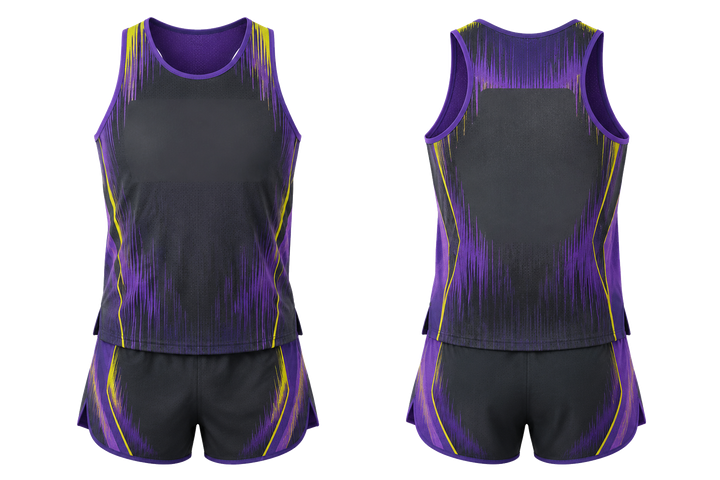 Charcoal Tonal Soundwave Rhythm Athletics Race Kit Athletics teamwear design