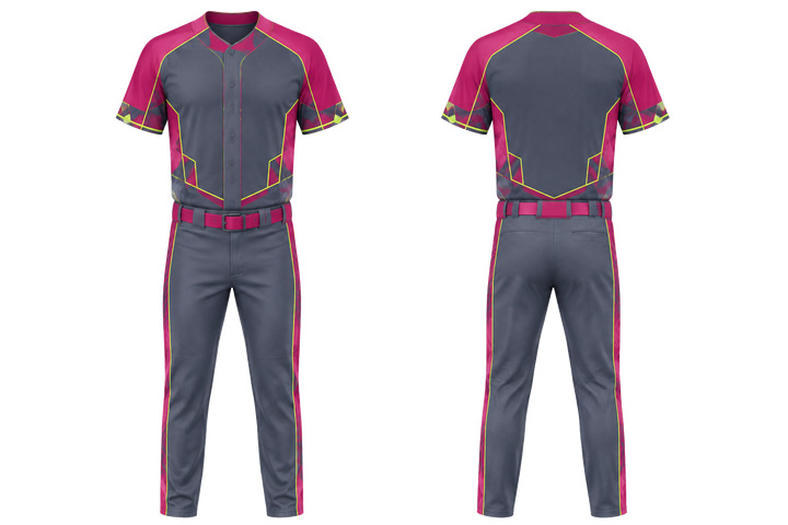 Slate Faceted Shield Geometry Baseball Diamond Training Set Baseball teamwear design