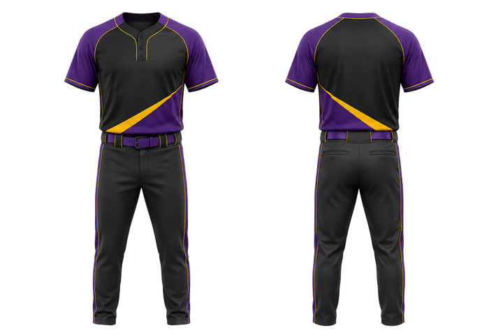 Charcoal Split Sash Geometry Baseball Diamond Training Set Baseball teamwear design