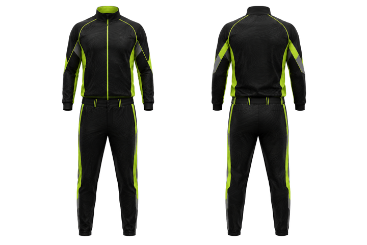 Black Low Contrast Ripple Map Baseball Dugout Warm Up Set Baseball teamwear design