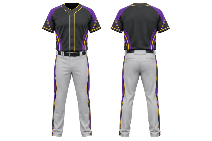 Charcoal Minimal Arch And Orbit Geometry Baseball Game Uniform Baseball teamwear design