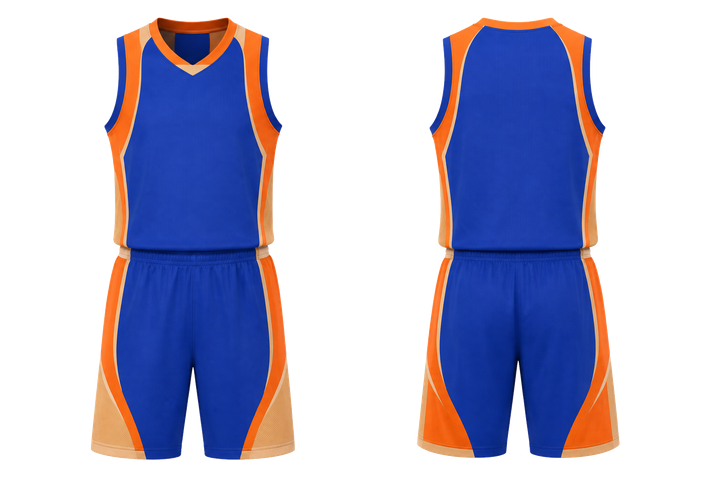 Cobalt Bold Sleeve To Side Bridge Basketball Alternate Competition Uniform Basketball teamwear design