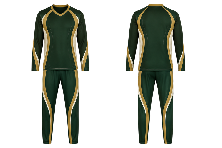 Forest Green Nested Contour Arcs Basketball Shooting Warm Up Set Basketball teamwear design
