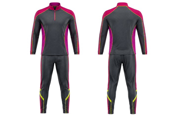 Slate Contained Topographic Contour Field Cricket Cricket Travel Set Cricket teamwear design