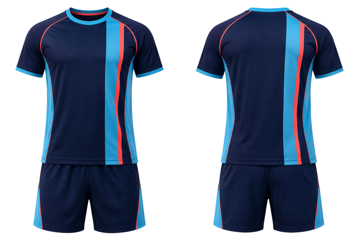 Midnight Navy Offset Vertical Race Stripe Field Hockey Field Training Set Field Hockey teamwear design