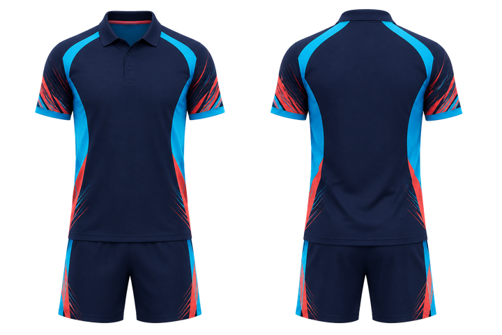 Midnight Navy Bold Sleeve To Side Bridge Racket Sports Racket Match Kit Racket Sports teamwear design