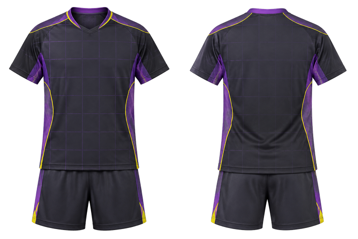 Charcoal Oversized Tonal Grid Racket Sports Racket Match Kit Racket Sports teamwear design