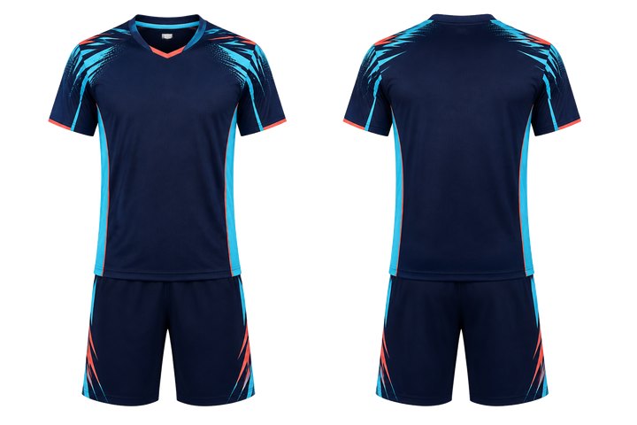 Midnight Navy Angular Shoulder Burst Racket Sports Racket Training Set Racket Sports teamwear design