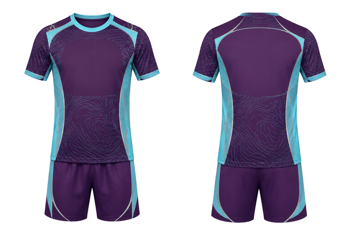 Plum Contained Topographic Contour Field Racket Sports Racket Training Set Racket Sports teamwear design