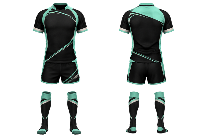 Obsidian Black Diagonal Court Line Architecture Rugby Women's Or Academy Rugby Kit Rugby teamwear design