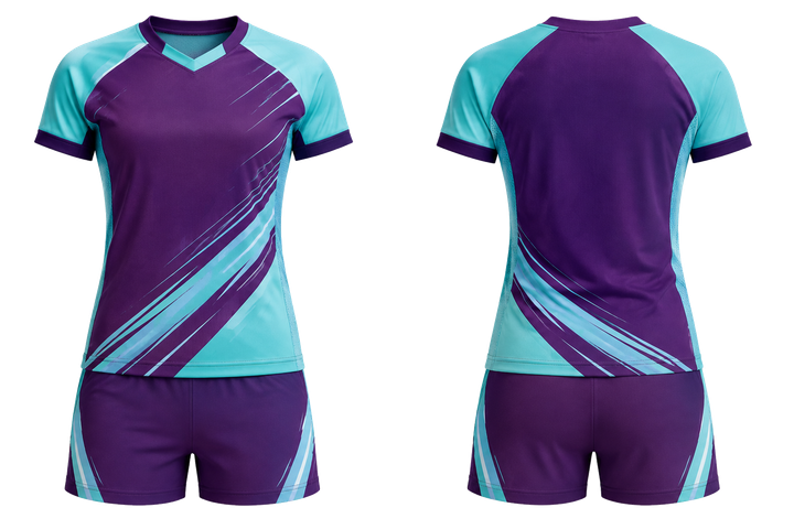 Plum Diagonal Court Line Architecture Volleyball Libero Or Alternate Uniform Volleyball teamwear design