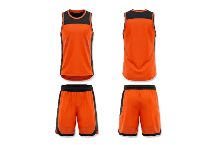 Halftone dots Tonal panel Basketball teamwear design