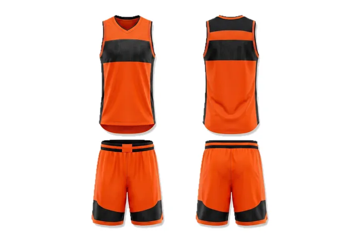 Hardwood grain Chest band Basketball teamwear design
