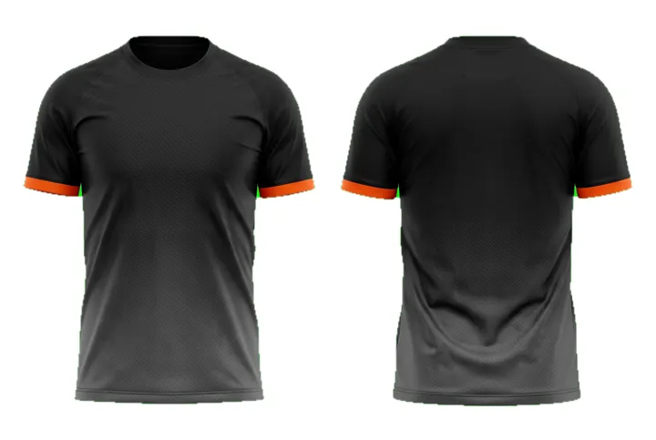 Carbon weave Vertical fade Cricket teamwear design