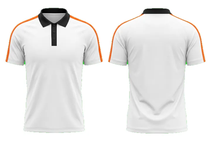 Contrast placket Tonal Cricket teamwear design