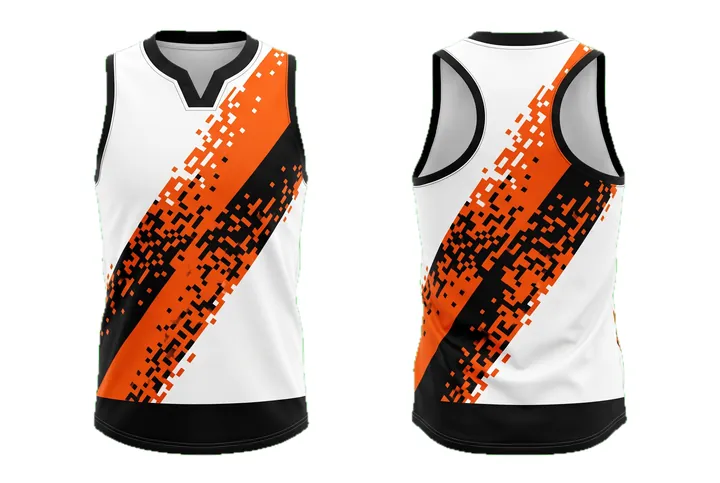 Digital pixel Diagonal slash Basketball teamwear design