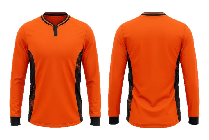 Grit texture Side panel Baseball teamwear design