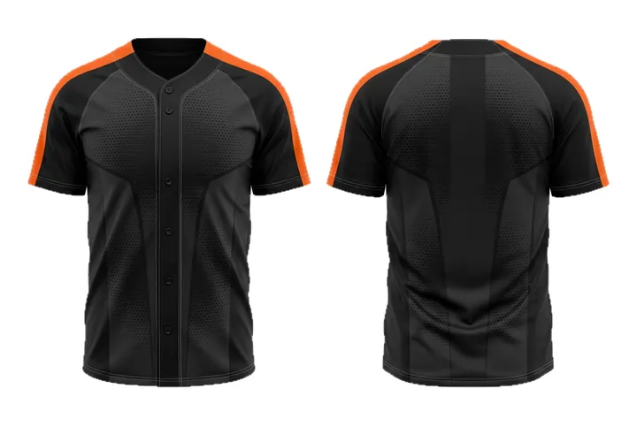 Halftone dots Tonal panel Baseball teamwear design