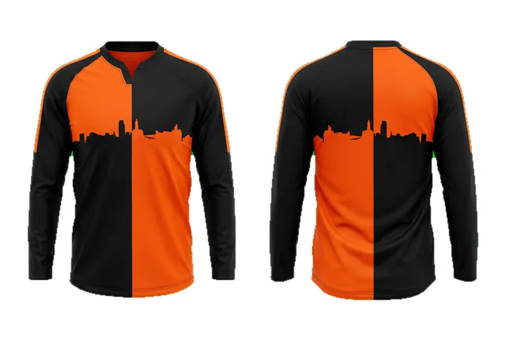 Landscape Silhouette Halves Soccer teamwear design