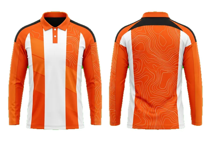 Topographic Tonal panel Cricket teamwear design