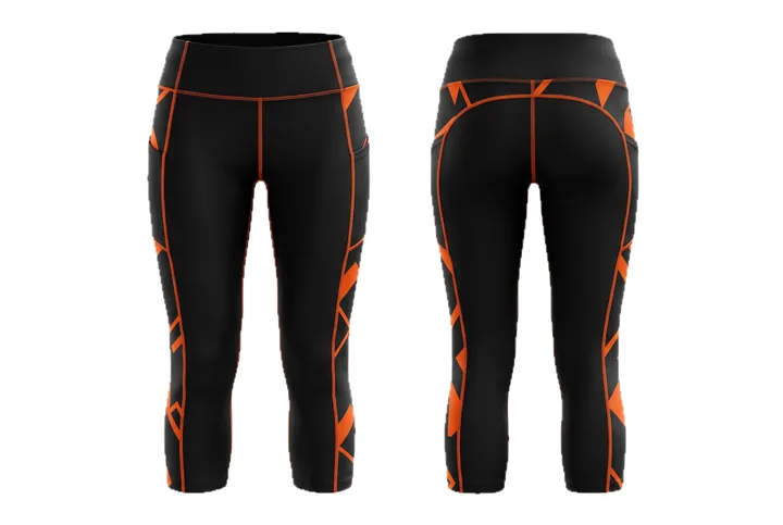 Angular geometry Piped panels Soccer teamwear design
