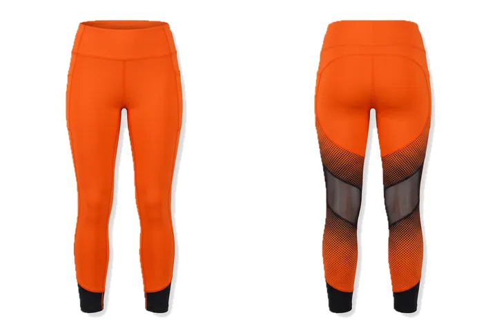Halftone dots Mesh panel Soccer teamwear design