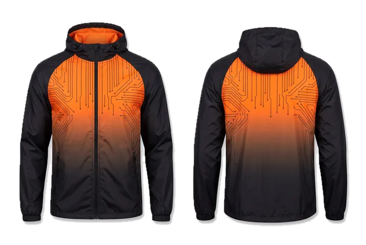 Circuit trace Vertical fade Teamwear teamwear design