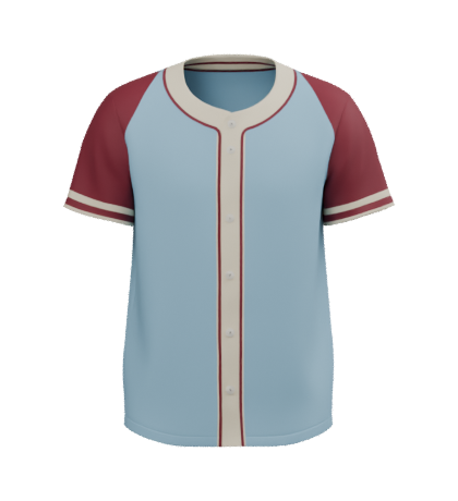Rally Baseball jerseys 3D design preview