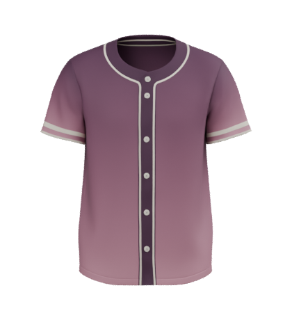 Dusk Baseball jerseys 3D design preview