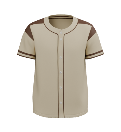 Outpost Baseball jerseys 3D design preview