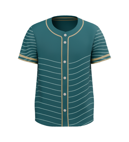 Current Baseball jerseys 3D design preview