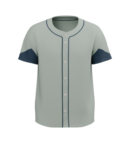 Alpine Baseball jerseys 3D design preview