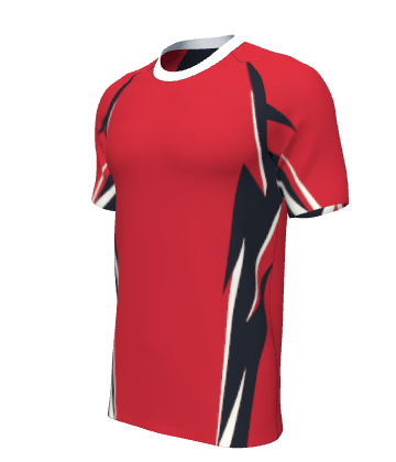 Manchester United 2027 — Red Voltage (Concept) Football jerseys 3D design preview