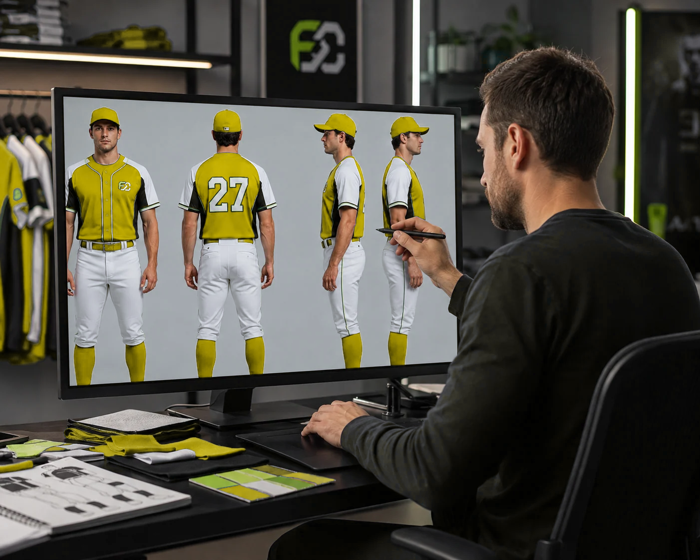 Design for Custom Baseball Teamwear