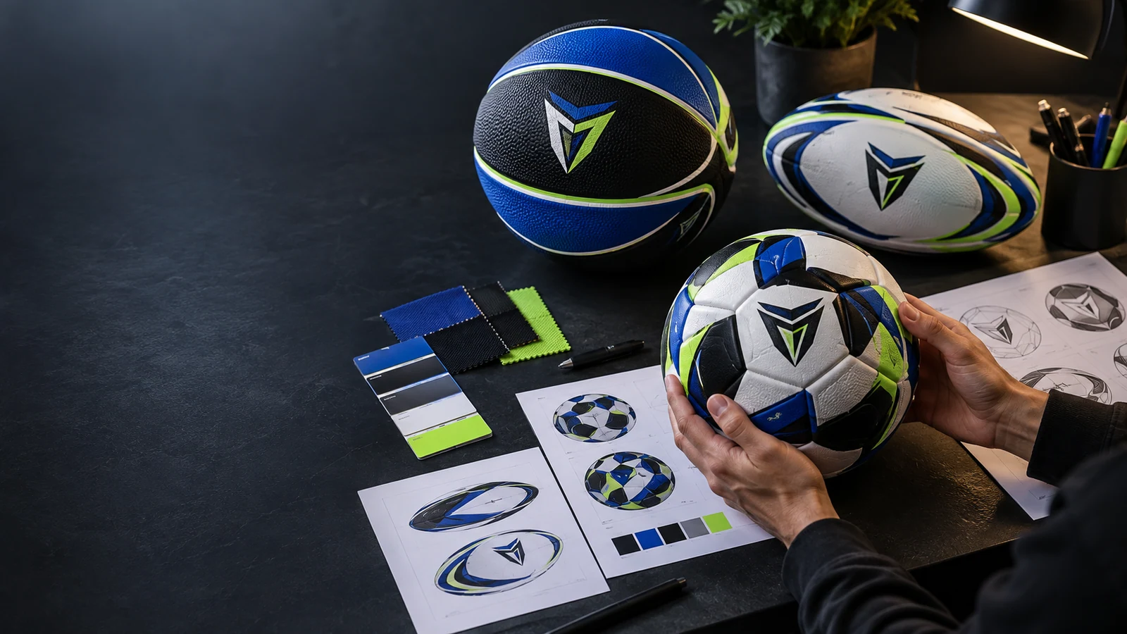 Customization process for Custom Sports Balls